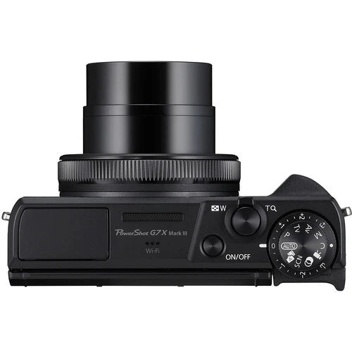 Canon PowerShot G7 X Mark III | 4K Vlogging Camera | 20.1MP | Wi-Fi Bluetooth | Black | Video Creator Kit