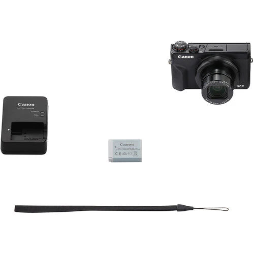 Canon PowerShot G7 X Mark III | 4K Vlogging Camera | 20.1MP | Wi-Fi Bluetooth | Black | Video Creator Kit